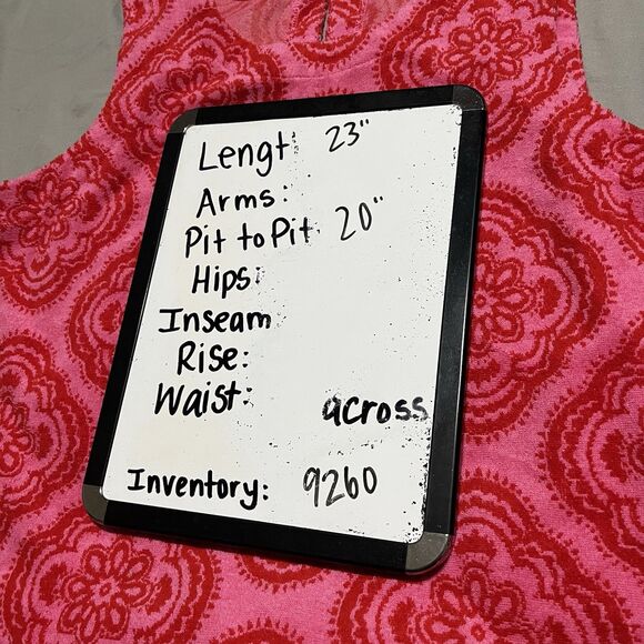 Boden Towelling Tank Top Terry Cloth Pink Rose Botanic Blush Womens Size M - Picture 10 of 10